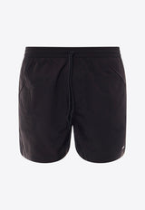 Carhartt Wip Tobes Logo Swim Shorts Black I032973_0D2XX