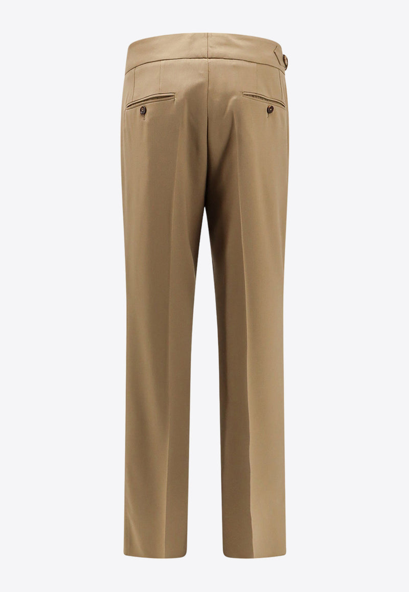 Dolce 
Gabbana Straight-Leg Tailored Pants Beige GP07DTFUBGC_M0172