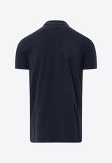 Tom Ford Tennis Piquet Polo T-shirt Blue JPS002JMC007S23_HB790