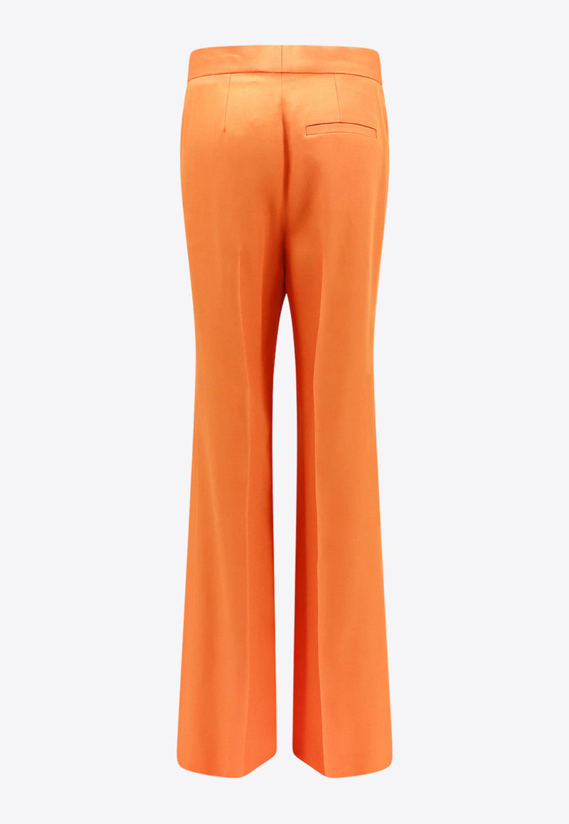 Stella McCartney Tailored Flared Pants Orange 6400933DU701_7501