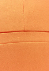 Stella McCartney Tailored Flared Pants Orange 6400933DU701_7501