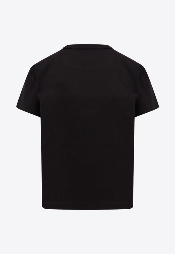 Alexander Wang Crewneck Logo T-shirt Black 4CC3221358_001