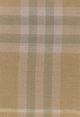 Burberry Checked Wool Fringed Scarf 8080098_A3743