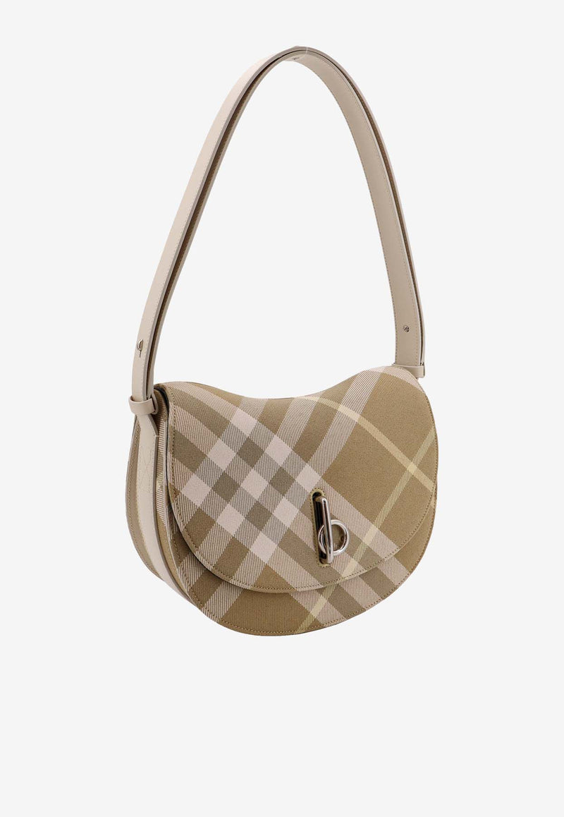 Burberry Medium Rocking Horse Crossbody Bag Beige 8081350_A3743