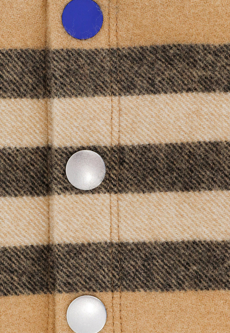 Burberry Checked Cashmere Snood 8083273_A7026