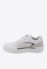 Alexander McQueen Skate Deck Plimsoll Low-Top Sneakers White 777241W4SS3_9061