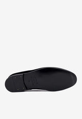 Doucal
s Slip-On Velvet Loafers Black DU3304CARPUF034_NN00