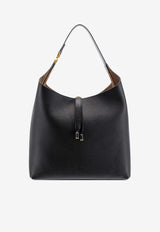 Chloé Marcie Calf Leather Shoulder Bag Black C24SS630I31_001