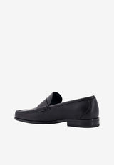 Salvatore Ferragamo Dupont Calf Leather Loafers Black 022319768164_NERO