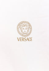 Versace Medusa Long-Sleeved T-shirt White AUU010071A10011_A1001