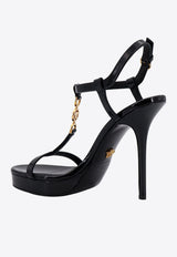 Versace 115 Medusa ‘95 Patent Sandals 1013713D2VE_1B00V Black