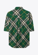 Burberry Logo-Embroidered Button-Down Shirt 8082903_B8660