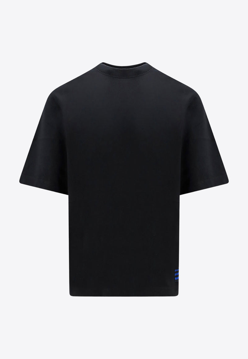 Burberry EKD Patch Crewneck T-shirt Black 8080814_A1189