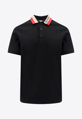 Burberry Contrasting-Collar Polo T-shirt 8083154_A1189