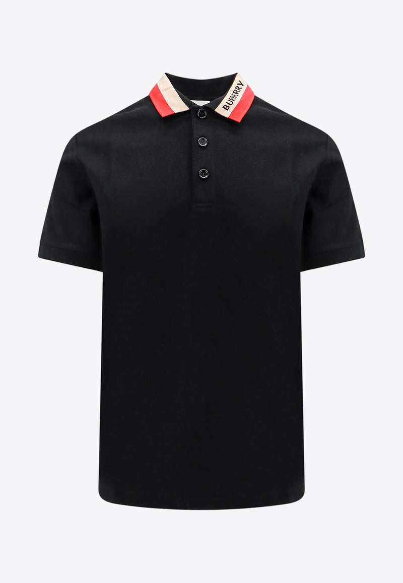 Burberry Contrasting-Collar Polo T-shirt 8083154_A1189