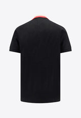 Burberry Contrasting-Collar Polo T-shirt 8083154_A1189