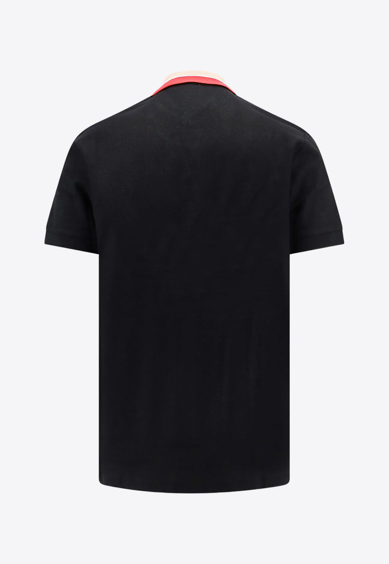 Burberry Contrasting-Collar Polo T-shirt 8083154_A1189