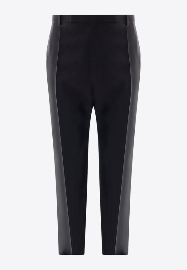 Saint Laurent Wool-Blend Tailored Pants 774421Y6D38_1000