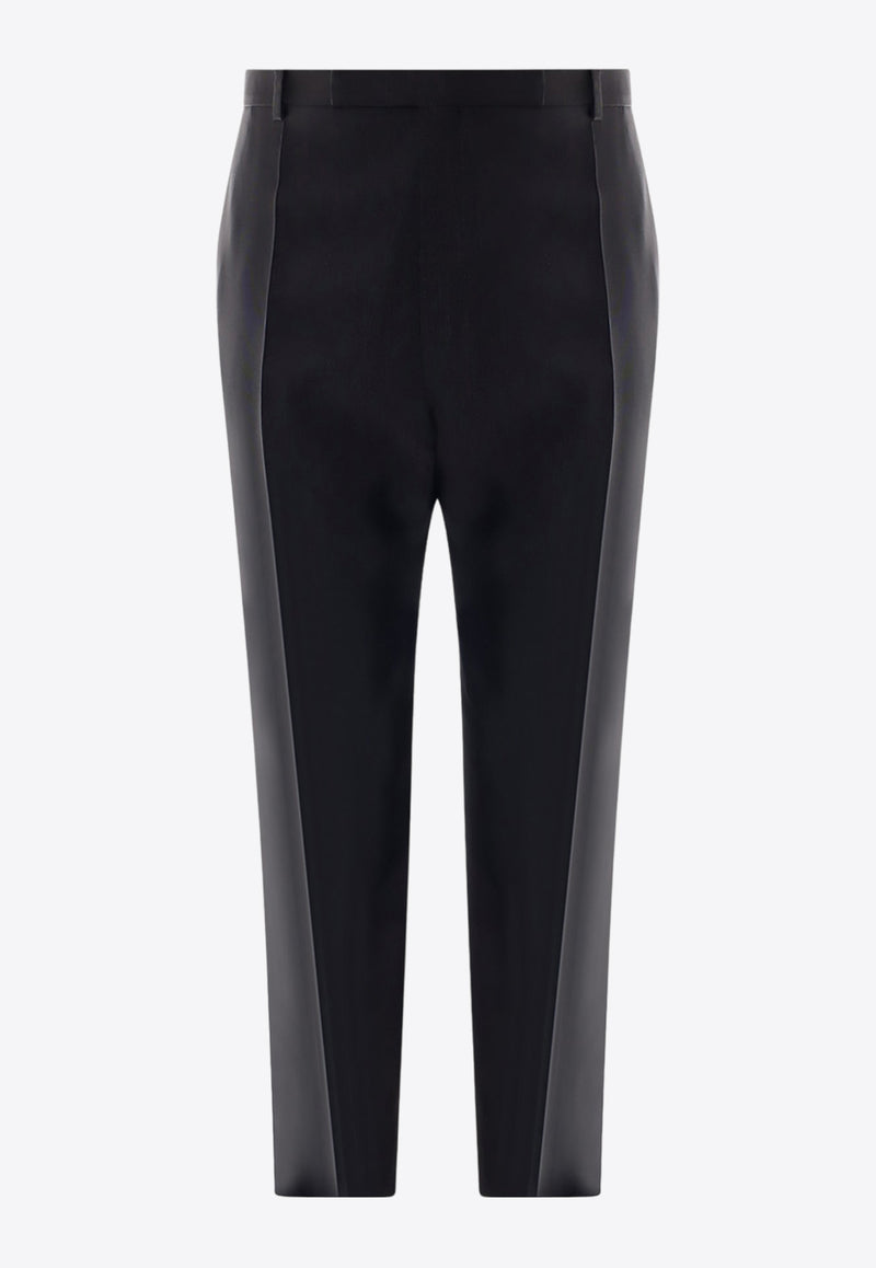 Saint Laurent Wool-Blend Tailored Pants 774421Y6D38_1000