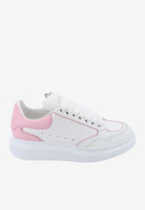 Alexander McQueen Larry Leather Low-Top Sneakers White 781472WHJE5_8748