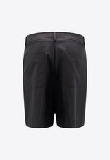 Valentino VLogo Plaque Bermuda Shorts 4V0RDD128EJ_0NO