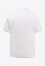 Brunello Cucinelli Basic Crewneck T-shirt White M0B137427_CW787