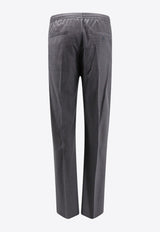 Givenchy Wool Pleated Elasticated-Waist Pants BM51DG154W_030