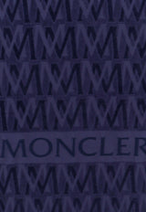 Moncler Monogram Beach Towel Blue 0913D000040U347_742