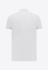 Stone Island Logo Patch Polo T-shirt White 80152SC17_A0001