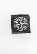 Stone Island Logo Patch Polo T-shirt White 80152SC17_A0001