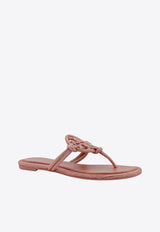 Tory Burch Miller Crystal Embellished Knotted Thong Sandals Pink 152177_667