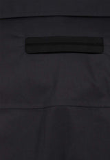 ZEGNA Long-Sleeved Button-Up Shirt Black UDV07A7SOW04_615