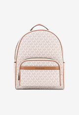 Michael Kors Medium Bex Coated Canvas Backpack Beige 30S4G8XB2B_149