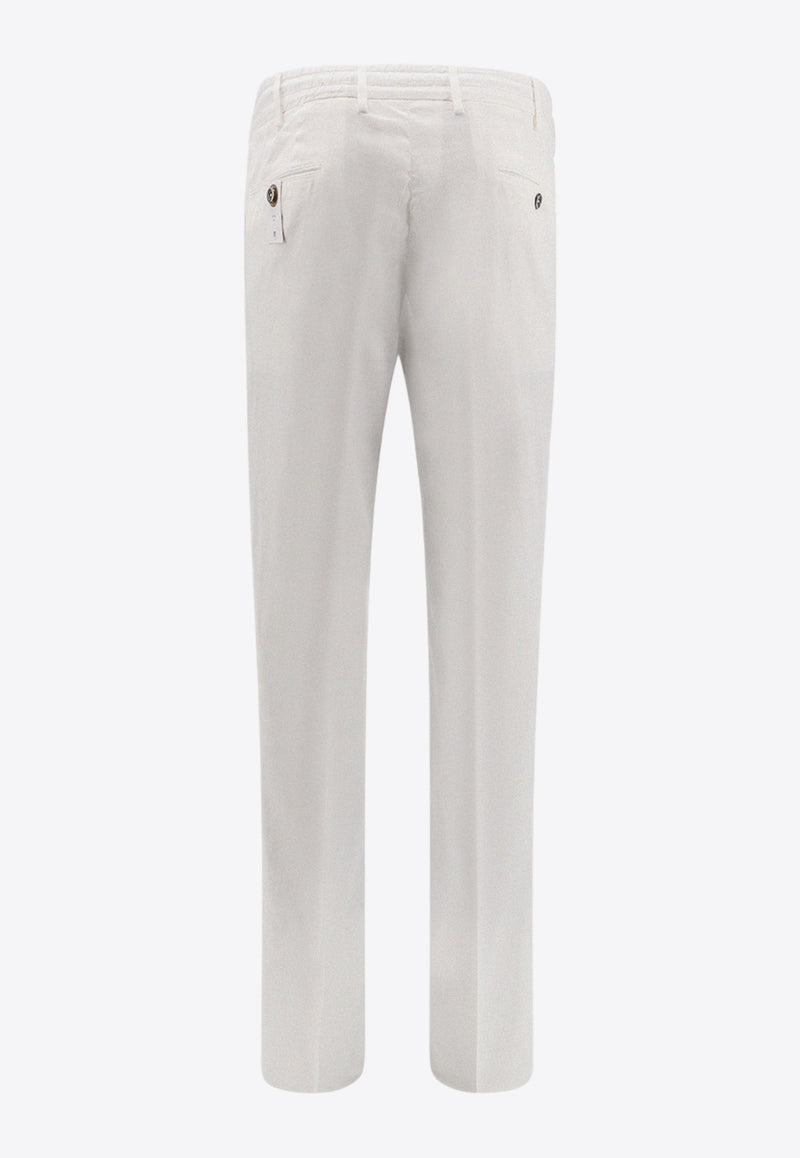 PT Torino Straight-Leg Tailored Pants White COVTJGZ20CL1NK17_N010