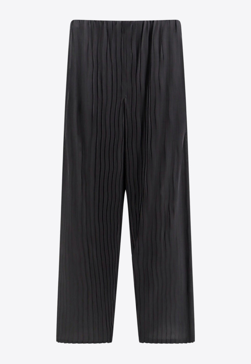 Giorgio Armani Straight-Leg Pleated Pants Gray 3DAP60AJMHZ_U8SL