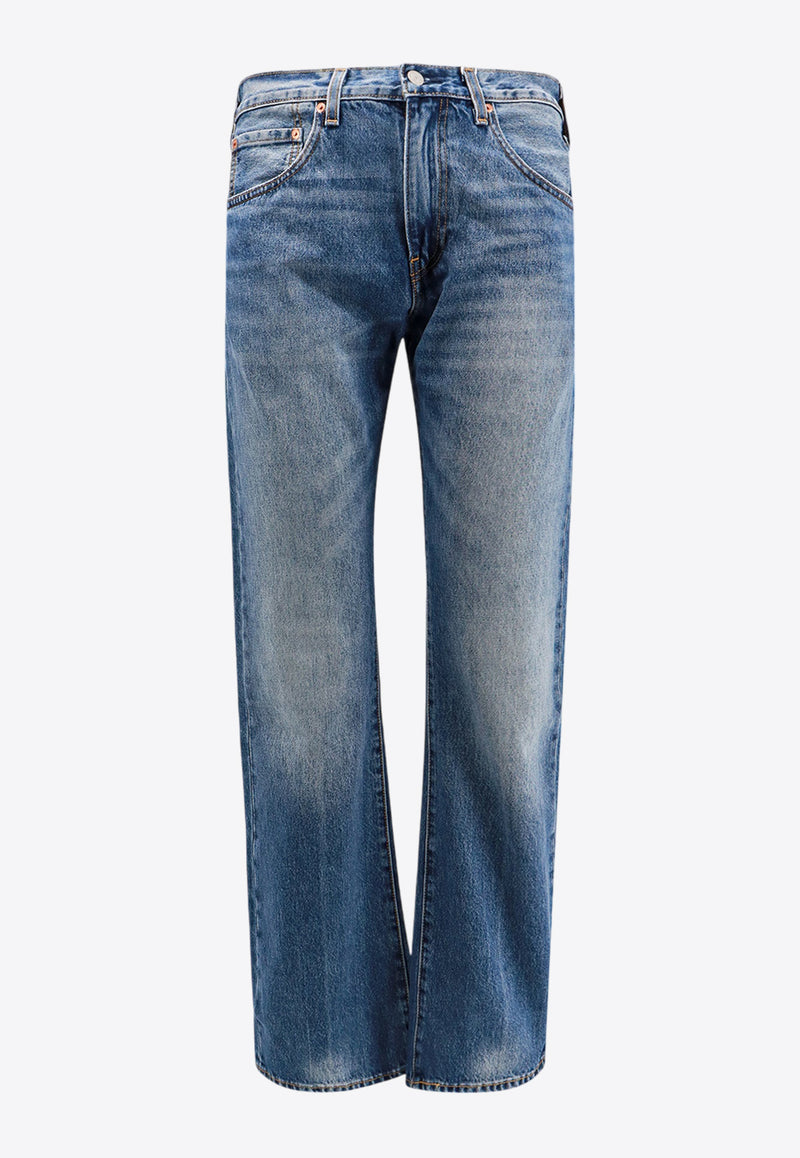 Levi
s Logo Patch Straight-Leg Jeans Blue 00517_0246