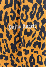 Palm Angels Cheetah Print Track Pants Orange PMCJ021S24FAB002_2010