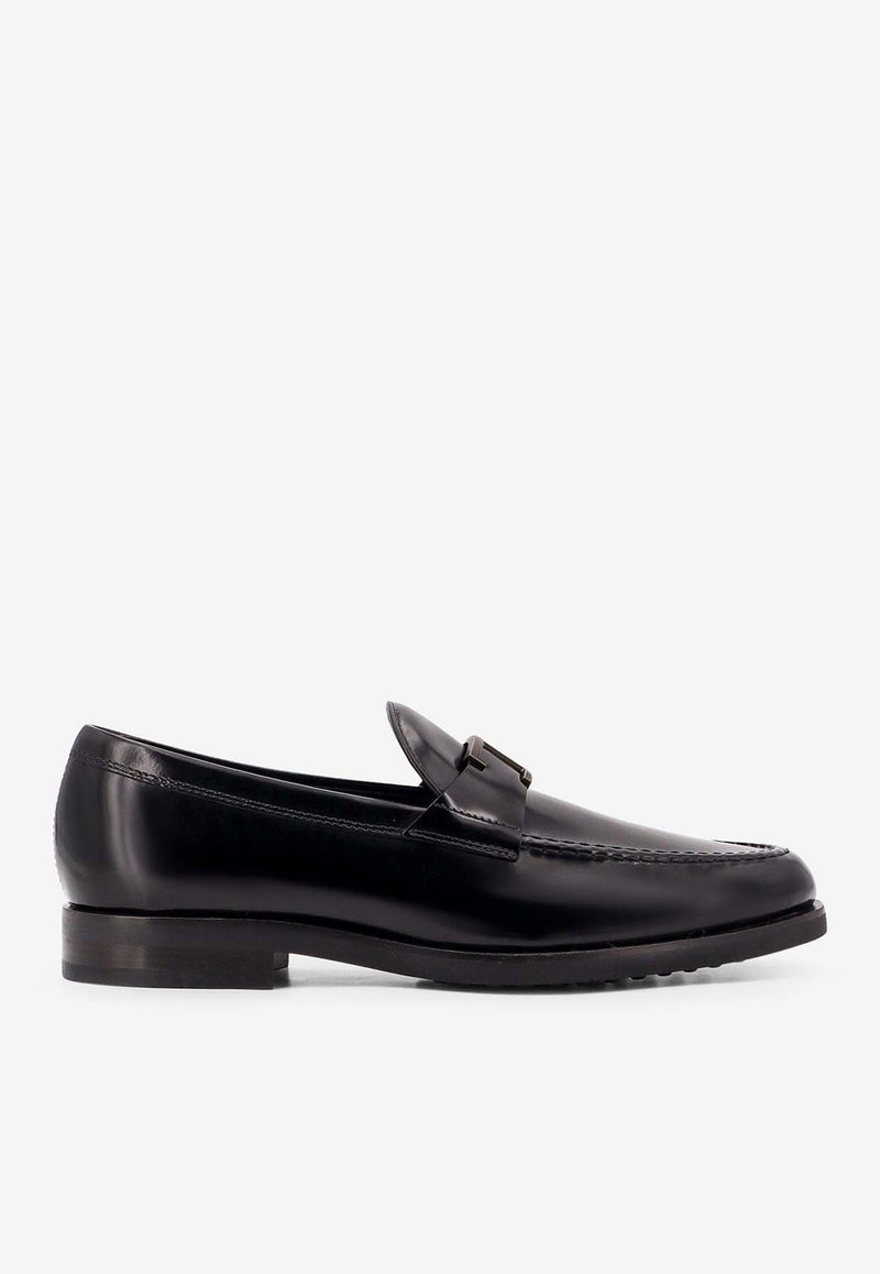 Tod
s T Timeless Calf Leather Loafers Black XXM0ZF0FX20HBT_B999