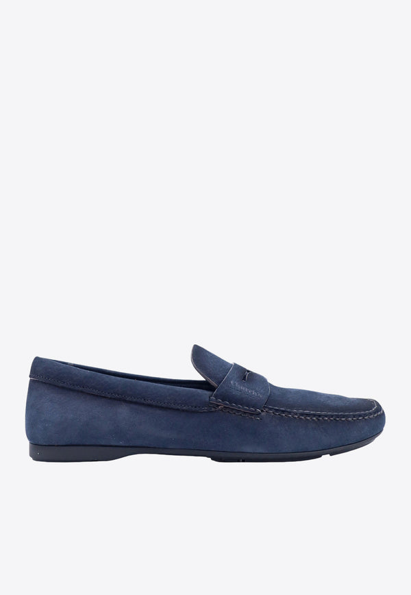 Church
s Silverston Leather Penny Loafers Blue EDB1479AHZ_F0ABM