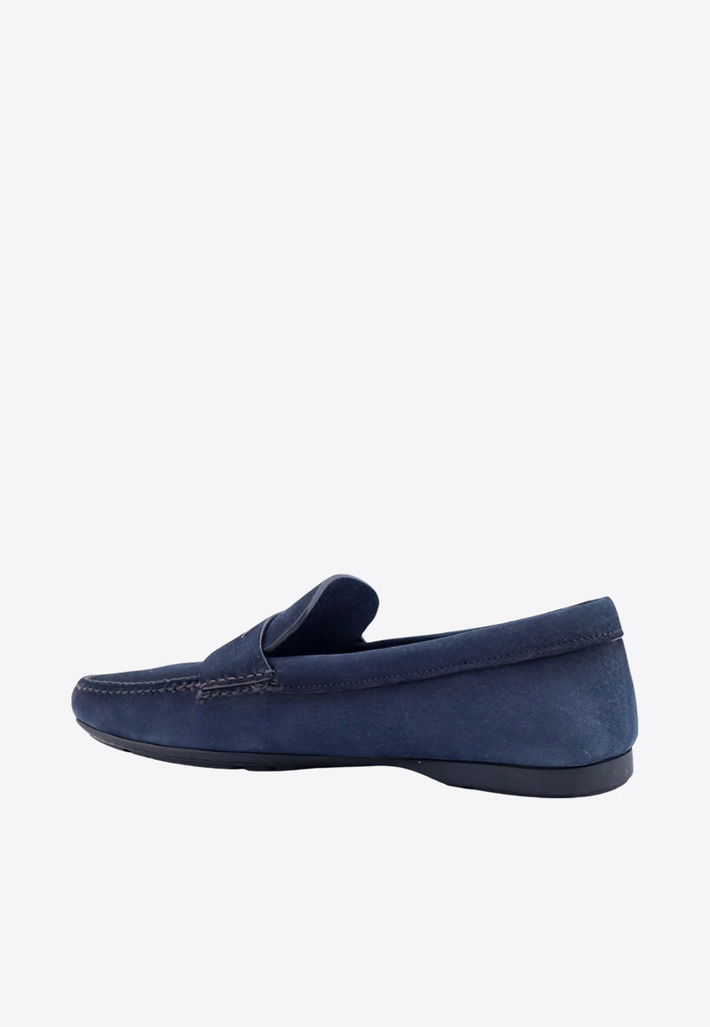 Church
s Silverston Leather Penny Loafers Blue EDB1479AHZ_F0ABM