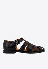 Church
s Cut-Out Leather Sandals Black EX00279ADC_F0AAB