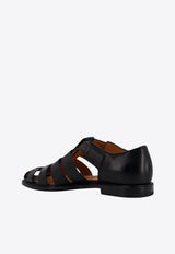 Church
s Cut-Out Leather Sandals Black EX00279ADC_F0AAB