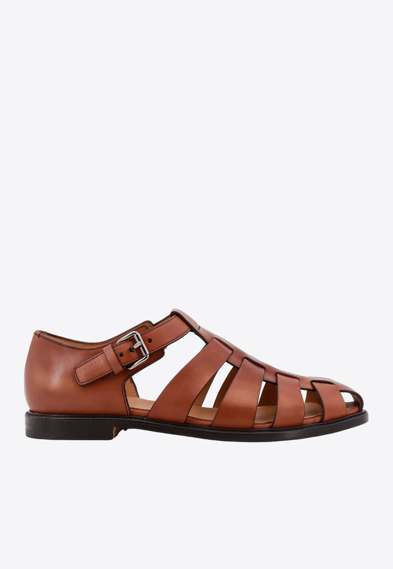 Church
s Fisherman Leather Sandals Brown EX00279ADC_F0AXO