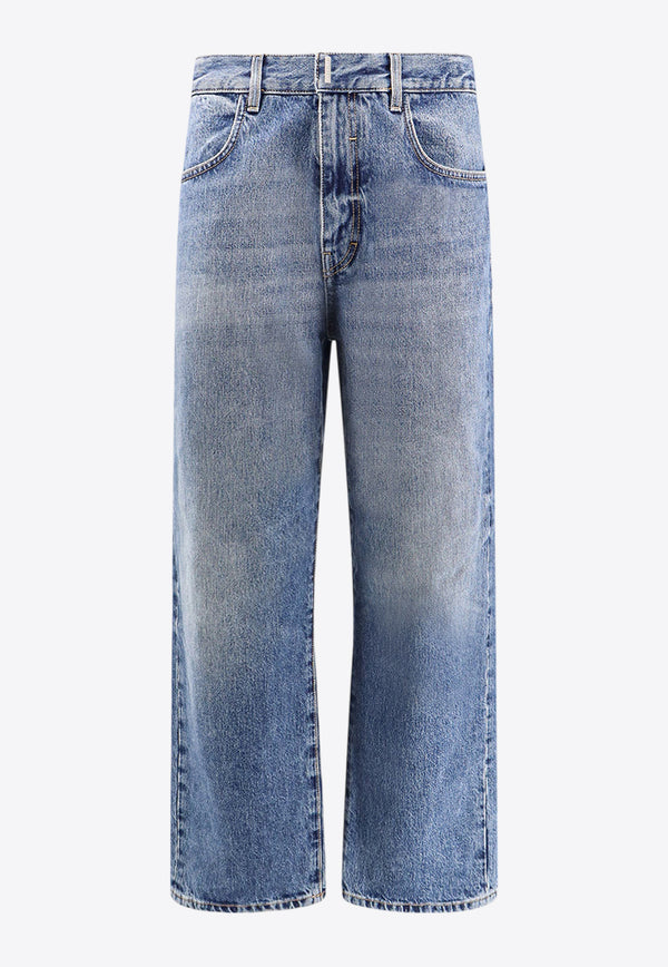 Givenchy Straight-Leg Basic Jeans Blue BM51E35Y99_415