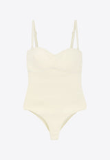 Bottega Veneta Sleeveless Bustier Bodysuit Off-white 782623V40F0_9204