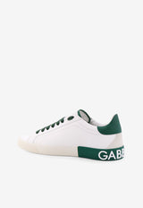 Dolce 
Gabbana Portofino Leather Sneakers White CS2203AM779_8C831