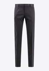 Dolce 
Gabbana Wool-Blend Tuxedo Pants Black GWZMXTGG861_N0000