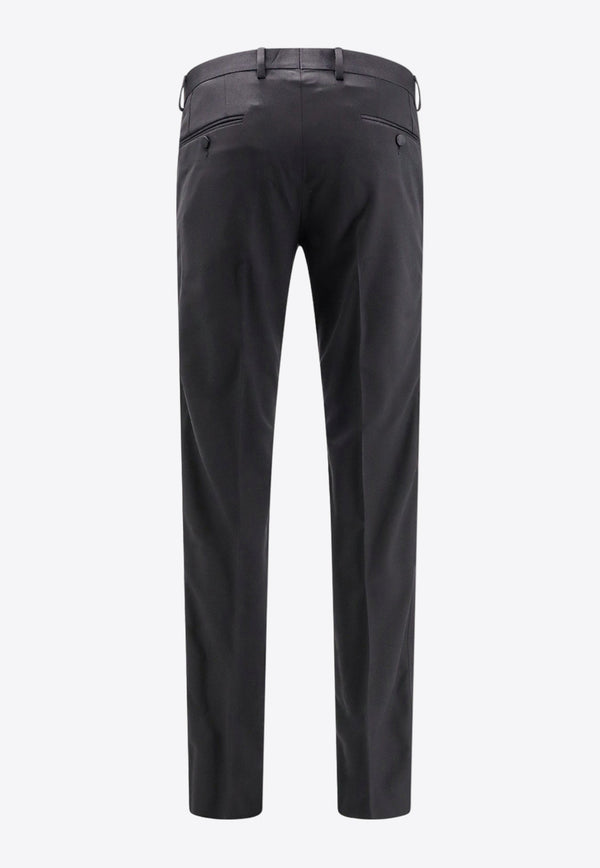 Dolce 
Gabbana Wool-Blend Tuxedo Pants Black GWZMXTGG861_N0000