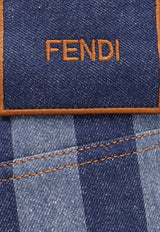 Fendi Pequin Stripes Straight Jeans Blue FLP837AS8J_F0QB0