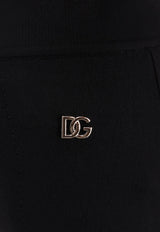 Dolce 
Gabbana Logo Plaque Midi Pencil Skirt Black FXO10TJFMEX_N0000